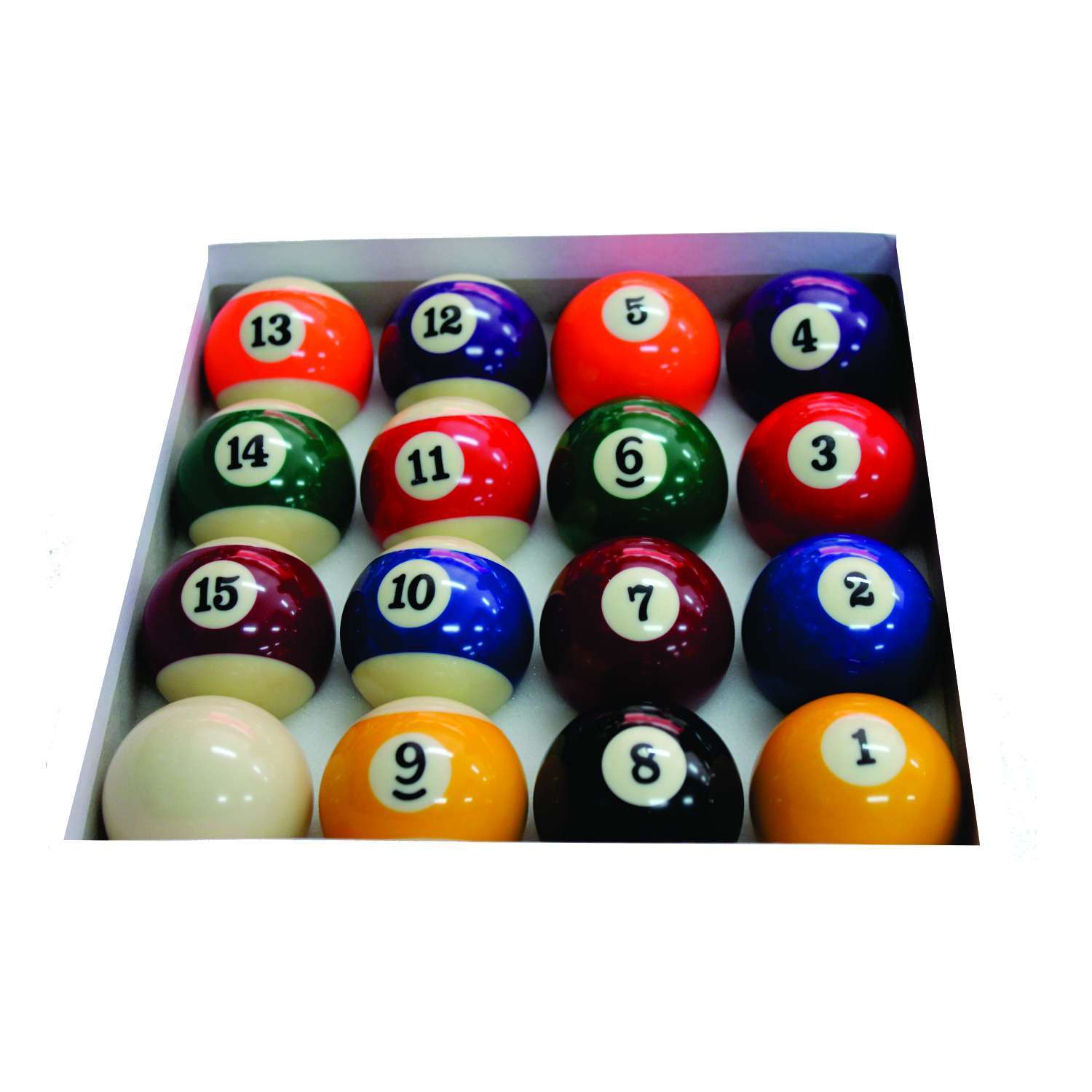 Jogo Bolas Sinuca Bilhar Snooker C/ 8 Bolas 50 Mm