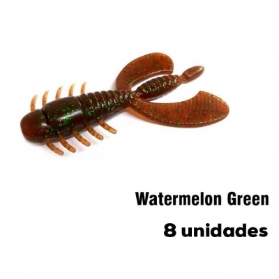 ISCA SOFT MONSTER 3X FLY WING WATERMELON GREEN C/8