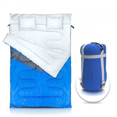 SACO DE DORMIR NAUTIKA KUPLE CASAL AZUL