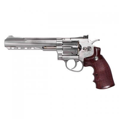 REVOLVER PRESSAO CO2 WINGUN W702S 4,5MM