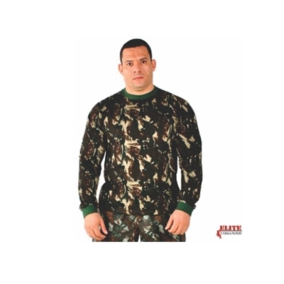 CAMISETA ELITE ML CAMUFLADO EB