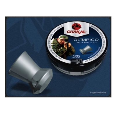 CHUMBINHO CHAKAL OLIMPICO 5,5MM C/ 125