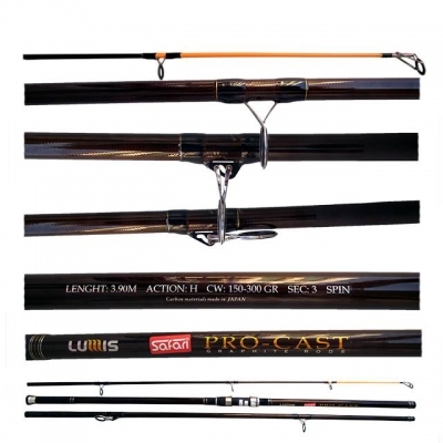 VARA LUMIS PRO-CAST 3,90M