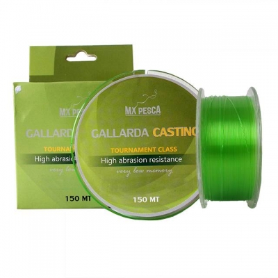 LINHA MX PESCA GALLARDA CASTING 0,30MM 150M VERDE