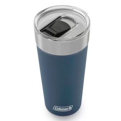 COPO TERMICO COM TAMPA 600ML COLEMAN AZUL