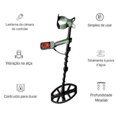 DETECTOR DE METAIS X-TERRA PRO MINELAB