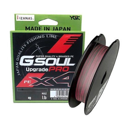 LINHA MULTIFILAMENTO YGK G SOUL UPGRADE PRO X4 0,18MM 150M