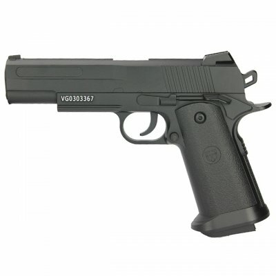 PISTOLA AIRSOFT VG SPRING 1911 V18 FULL METAL 6MM