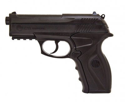 PISTOLA PRESSAO WINGUN C11 CO2 6MM STEEL