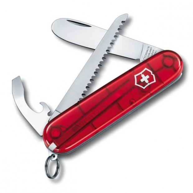 CANIVETE VICTORINOX MY FIRST 9F TRANSLUCIDO