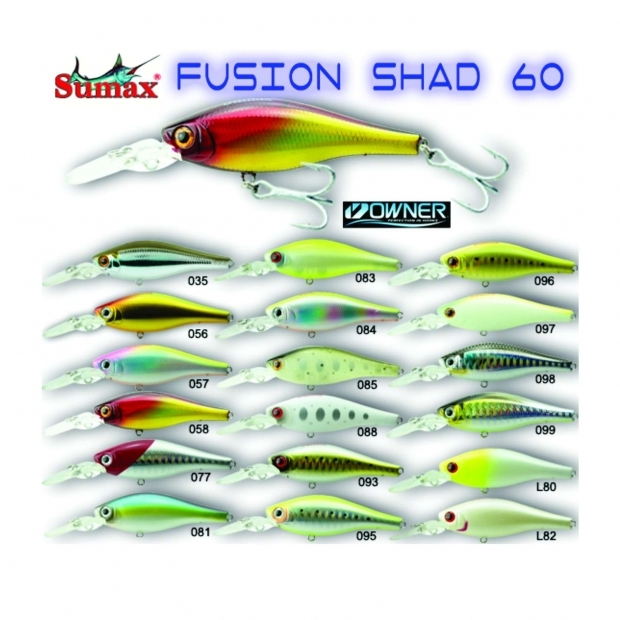 ISCA SUMAX FUSION SHAD 60 COR 93