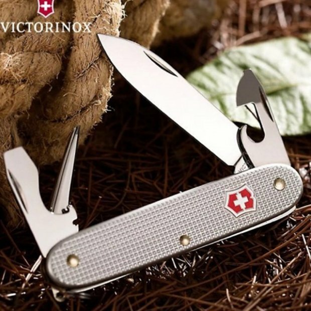 CANIVETE VICTORINOX PIONEER CABO ALUMINIO 8F