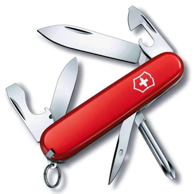 CANIVETE VICTORINOX TINKER SMALL 12F VERMELHO