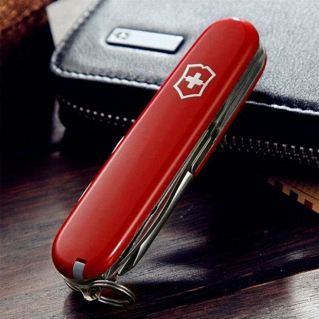 CANIVETE VICTORINOX TINKER SMALL 12F VERMELHO