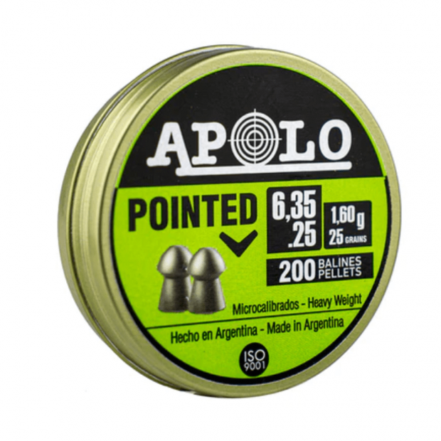 CHUMBINHO APOLO POINTED 6,35MM C/200